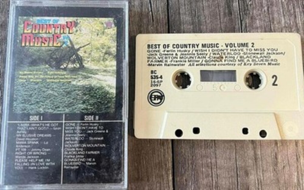 Various - Best of Country Music Volume 2 Cassette Tape VG+ C9